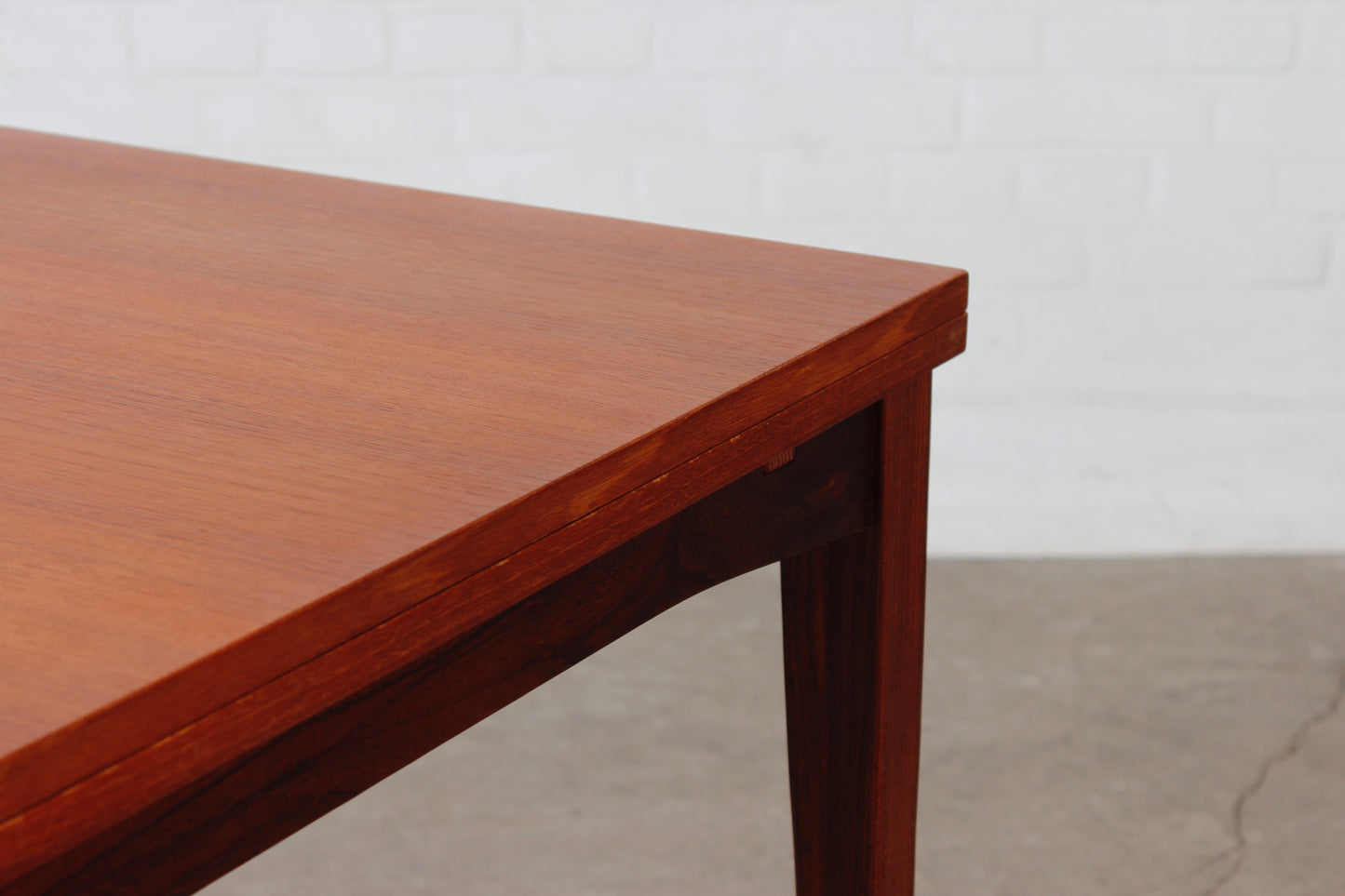 Vintage Teak Esstisch Danish Mid Century Design 60er 70er