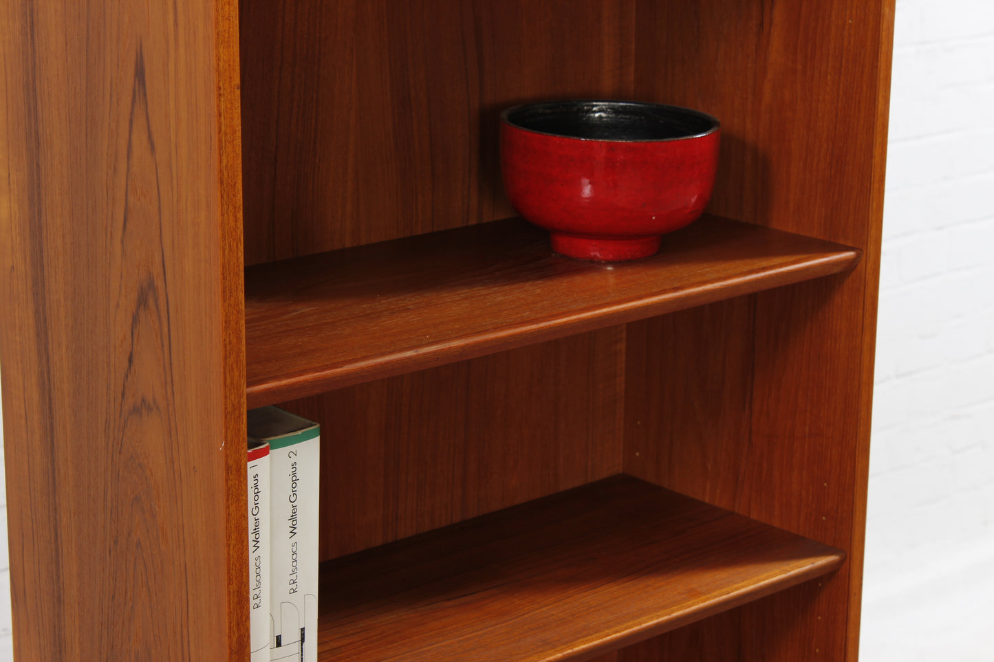 Teakholz Bücherregal danish design Vintage MCM 60er 70er Jahre