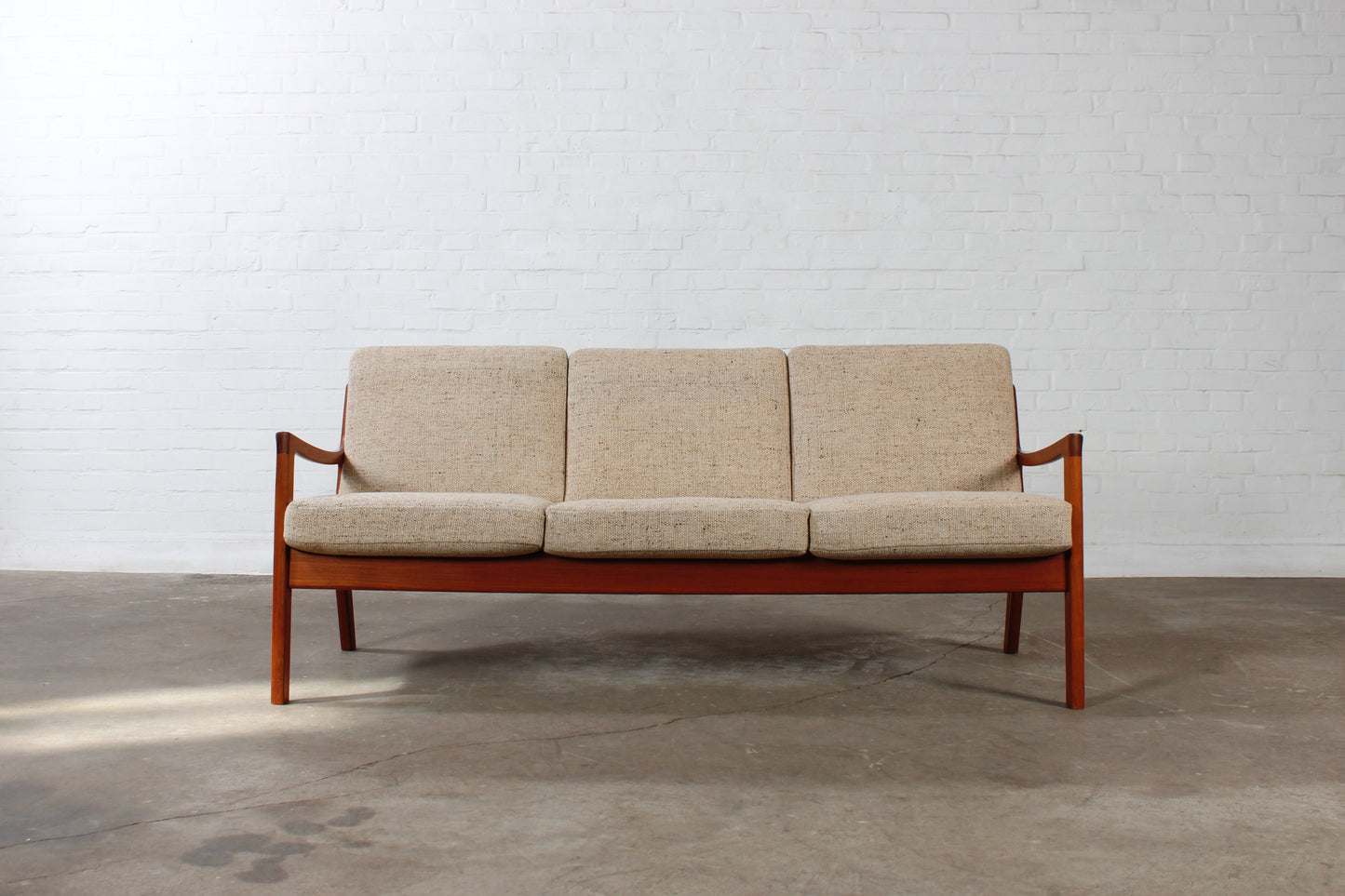 Vintage Teak Sofa Ole Wanscher Danish Design Mid Century