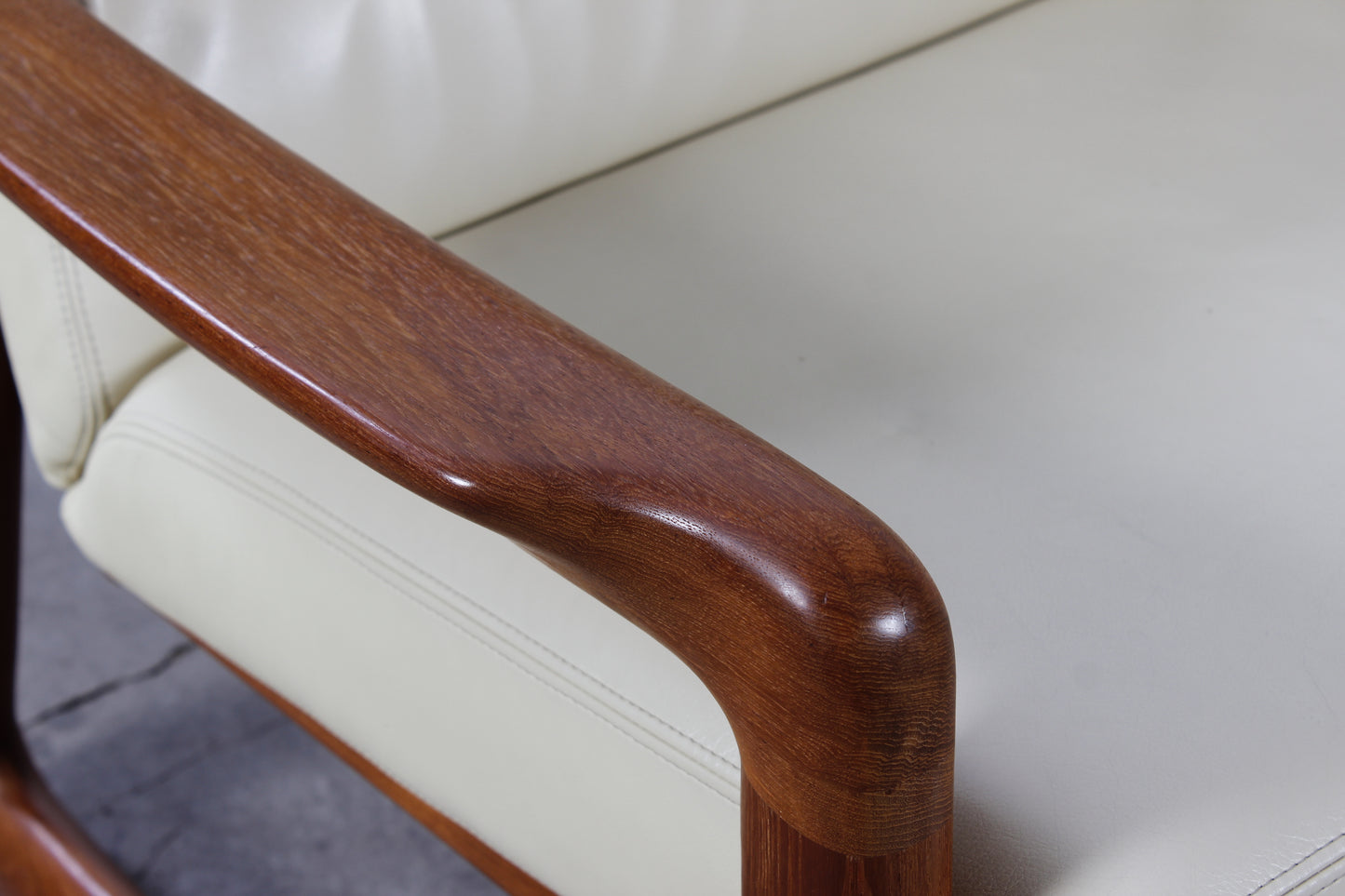 Vintage Teak 3er Sofa Danish Mid Century Design 70er Scandi