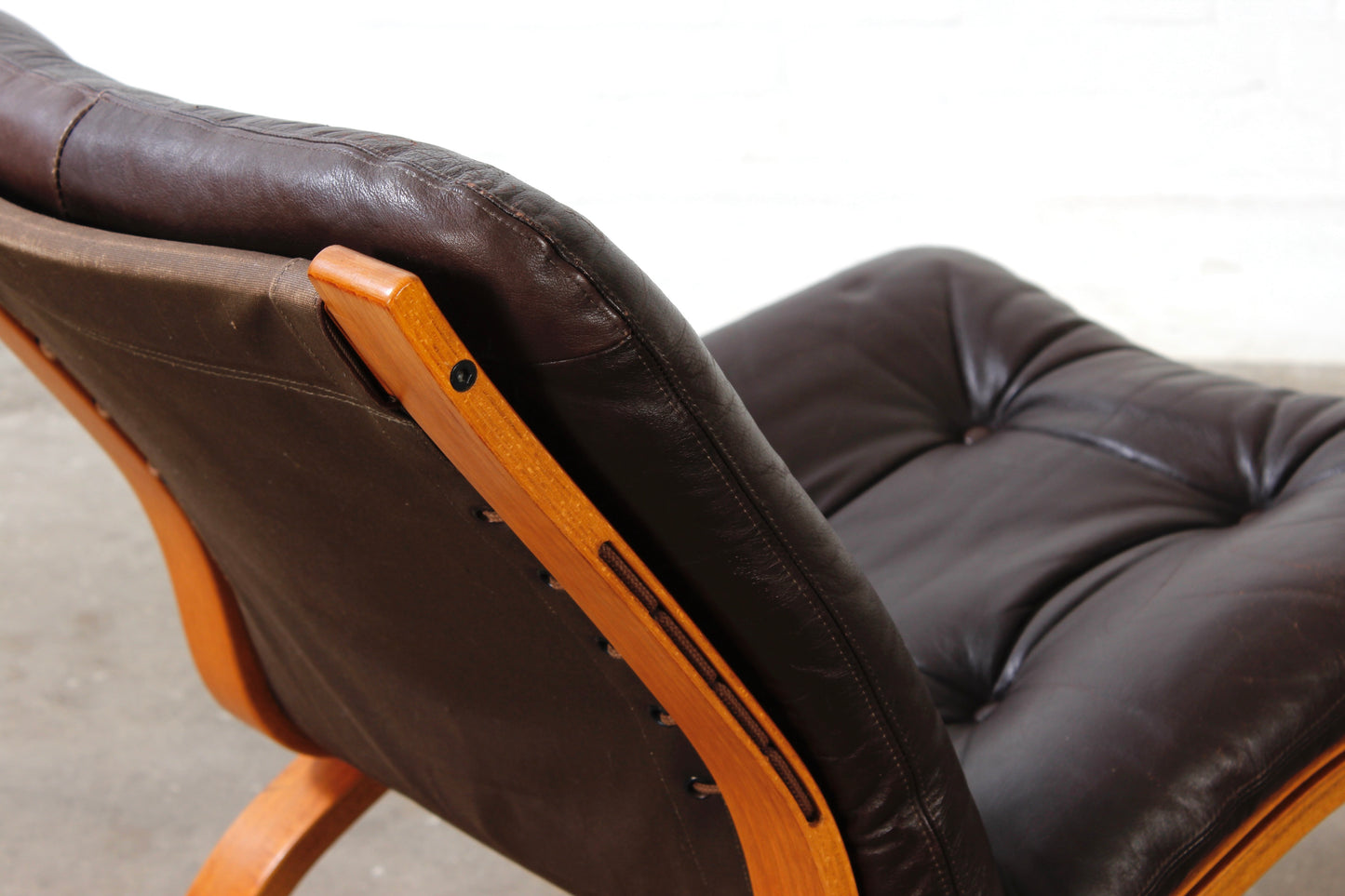 Vintage 2er Set Teak Kengu Chair Sessel Rybo Rykken 60er