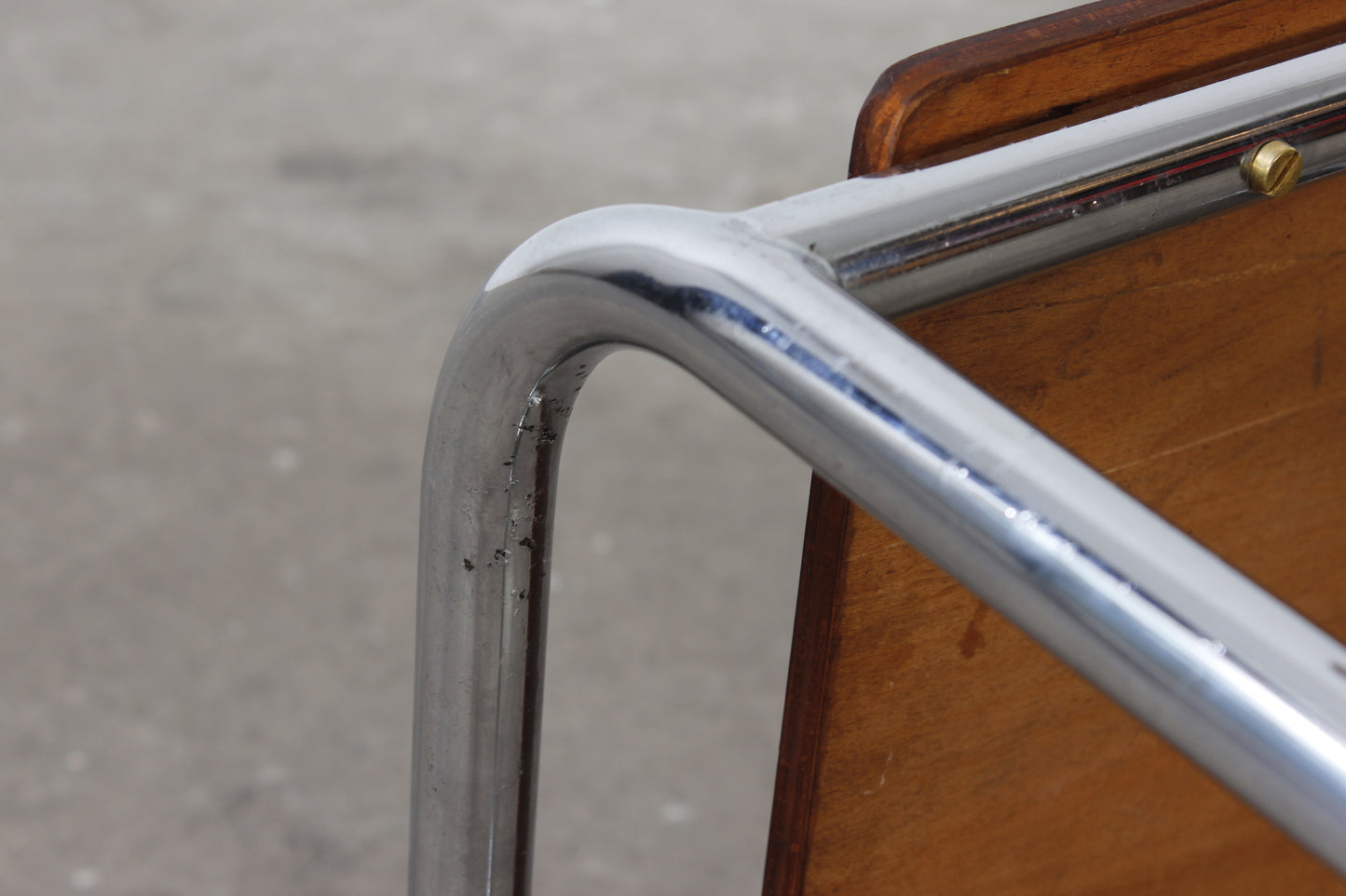 Vintage Thonet Tisch Bauhaus Industrial Design 30er 40er