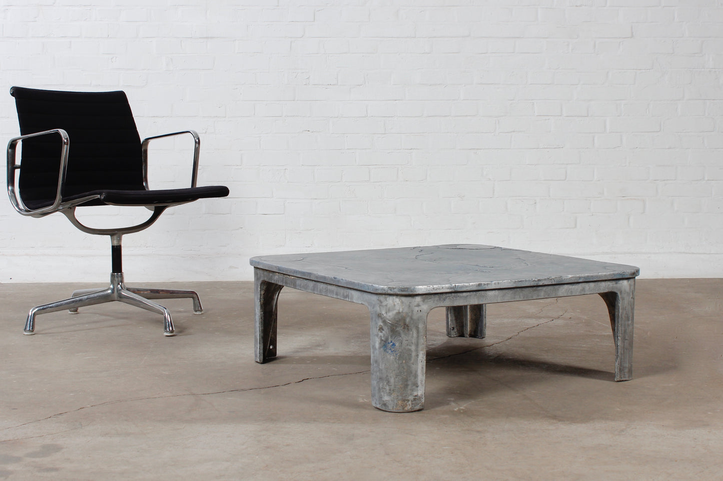 Vintage Coffee Table Tisch Mid Century Brutalist Design