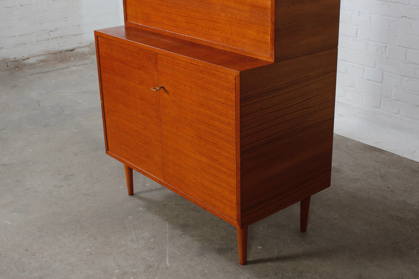 Vintage Teak Sekretär Danish Mid Century Design 60er 70er