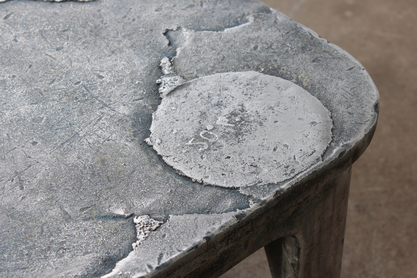 Vintage Coffee Table Tisch Mid Century Brutalist Design