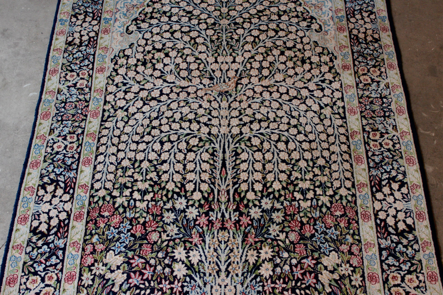 hochwertiger Vintage Teppich 280x180 Orient 60er 70er Jahre