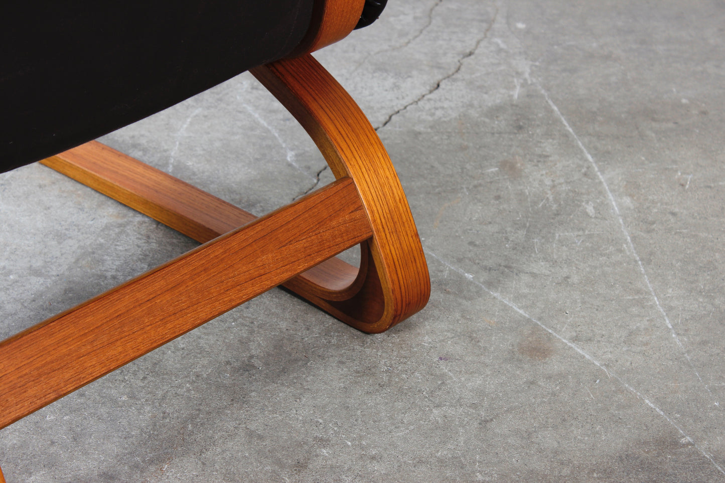 Vintage Teak Kengu Chair Sessel Rybo Rykken 60er Scandi