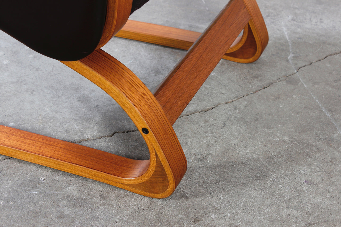 Vintage Teak Kengu Chair Sessel Rybo Rykken 60er Scandi