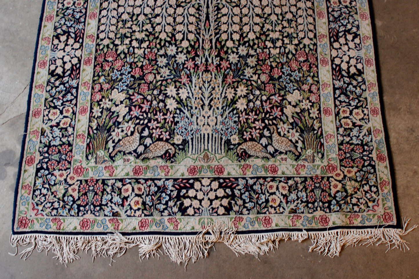 hochwertiger Vintage Teppich 280x180 Orient 60er 70er Jahre