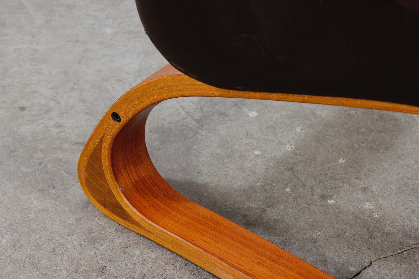 Vintage Teak Kengu Chair Sessel Rybo Rykken 60er Scandi