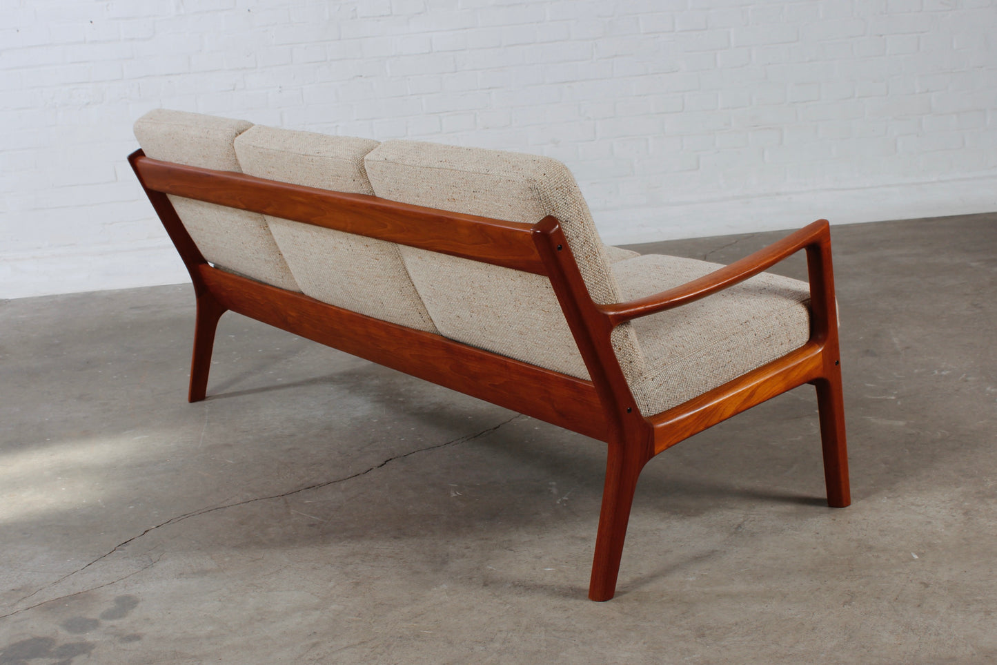 Vintage Teak Sofa Ole Wanscher Danish Design Mid Century