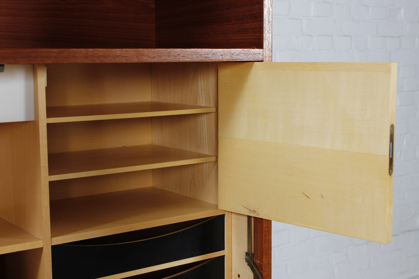 Vintage Teak Sekretär Danish Mid Century Design 60er 70er