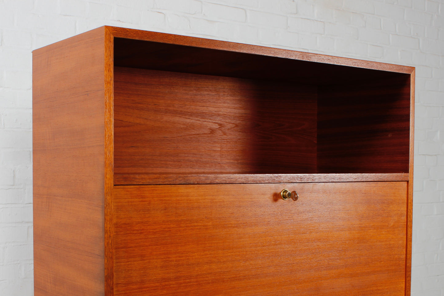 Vintage Teak Sekretär Danish Mid Century Design 60er 70er
