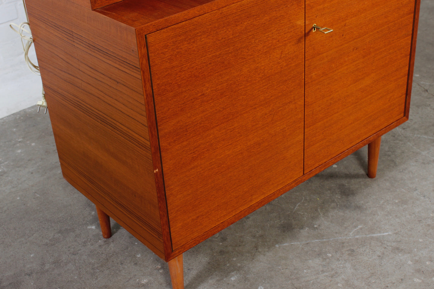 Vintage Teak Sekretär Danish Mid Century Design 60er 70er