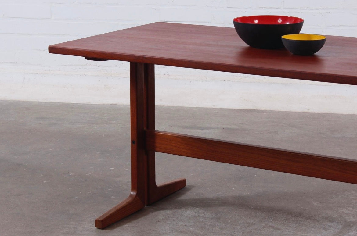 Vintage Teak Coffee Table Danish Mid Century 50er 60er