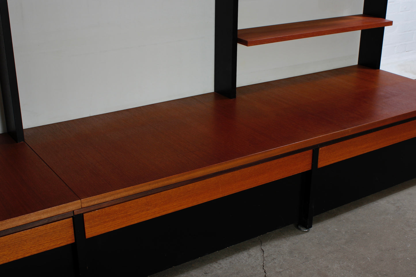 Vintage Teak Behr Schrankwand Mid Century Design 60er 70er