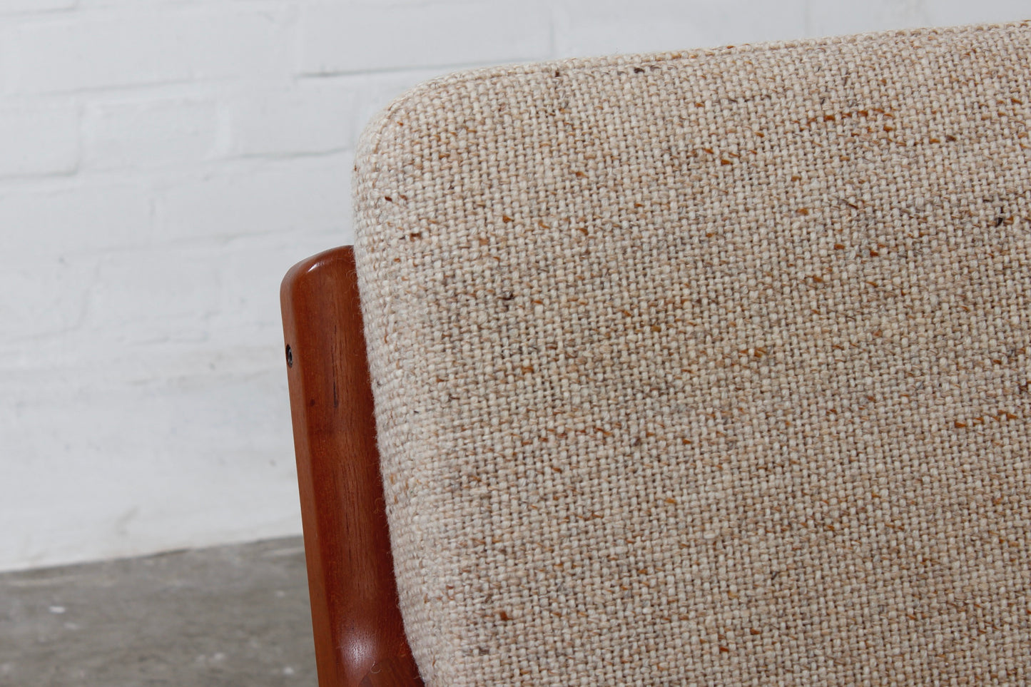 Vintage Teak Sofa Ole Wanscher Danish Design Mid Century