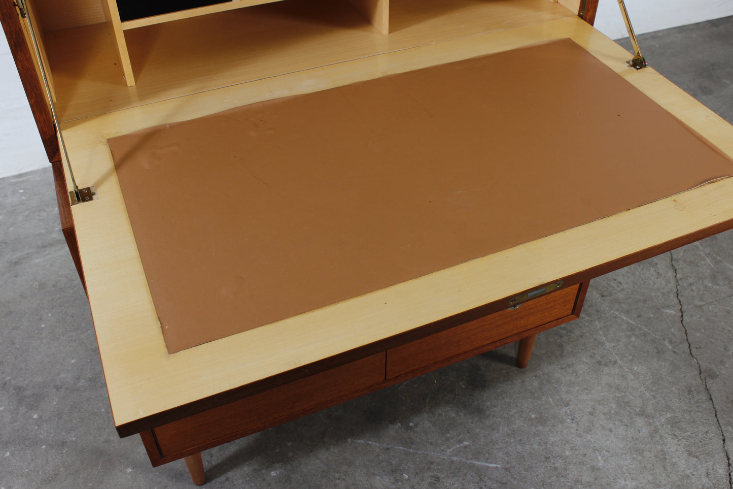 Vintage Teak Sekretär Danish Mid Century Design 60er 70er