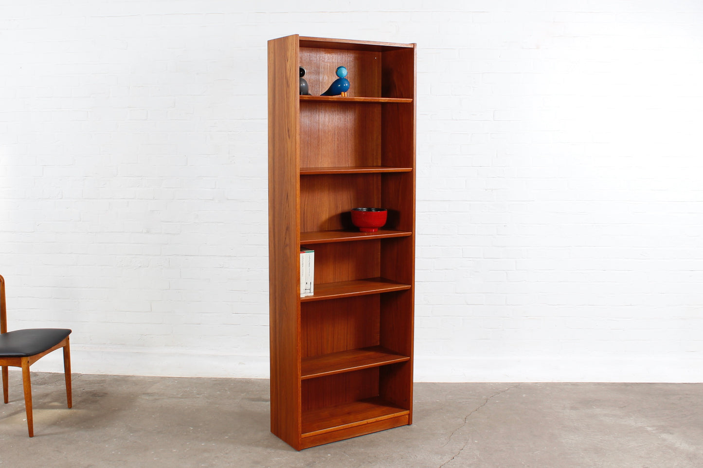 Teakholz Bücherregal danish design Vintage MCM 60er 70er Jahre