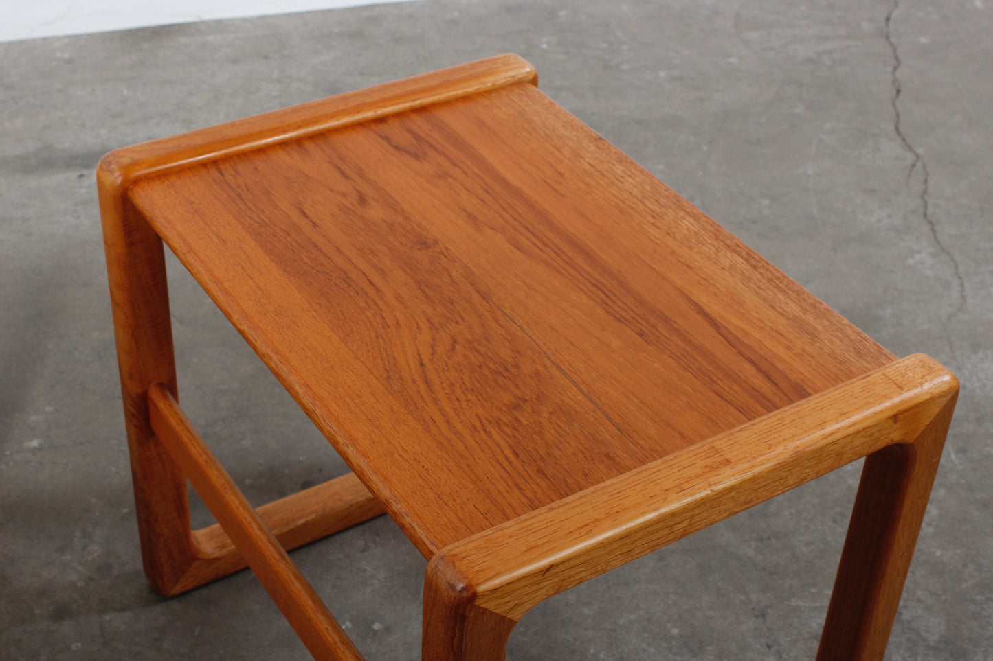 Teakholz Satztische Beistelltische Nesting table danish design