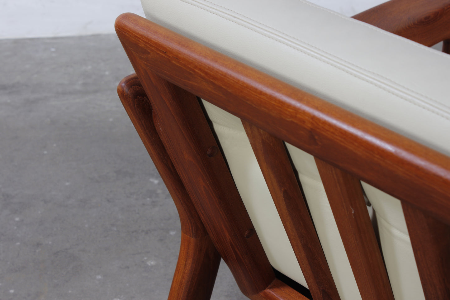 Vintage Teak 3er Sofa Danish Mid Century Design 70er Scandi