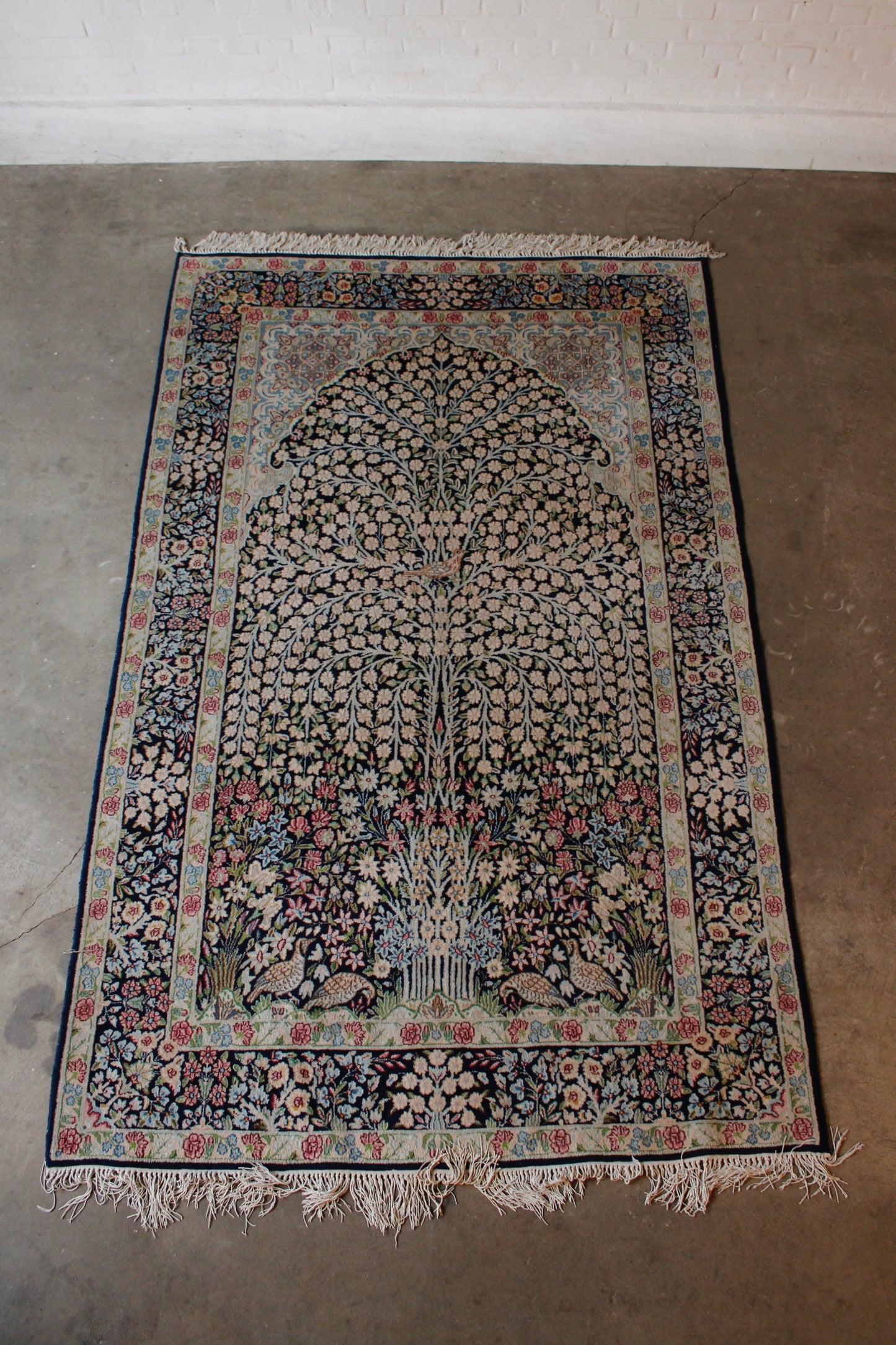hochwertiger Vintage Teppich 280x180 Orient 60er 70er Jahre