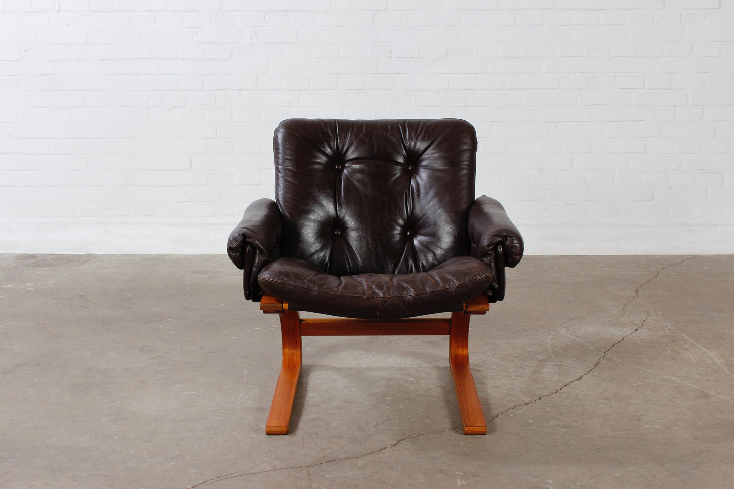 Vintage Teak Kengu Chair Sessel Rybo Rykken 60er Scandi