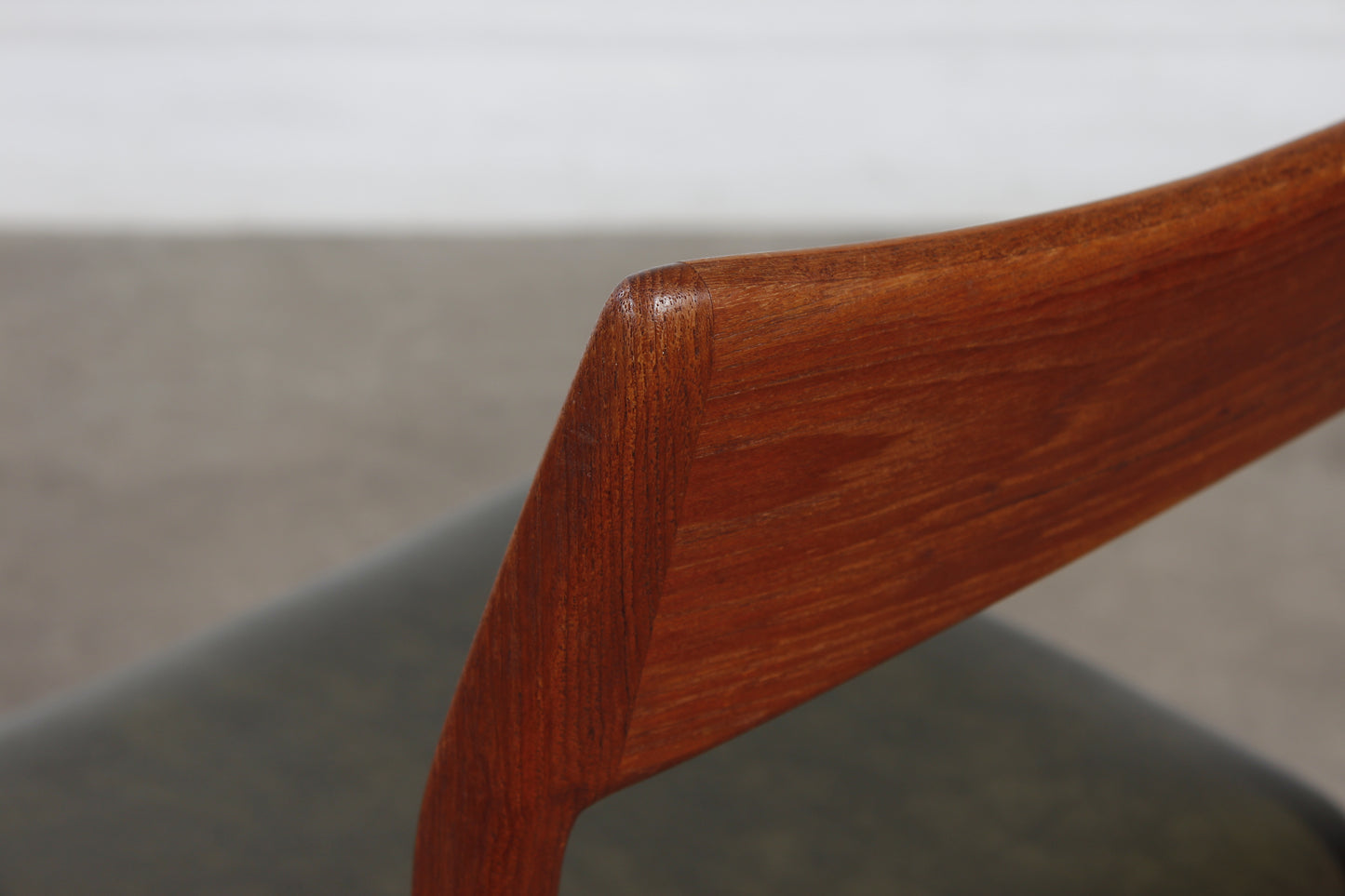 Vintage Teak Stuhl Danish Mid Century Kjærnulf Design 60er