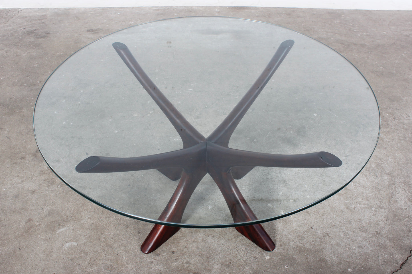 Vintage Danish Coffee Table Tisch Wikkelsø Design 60er