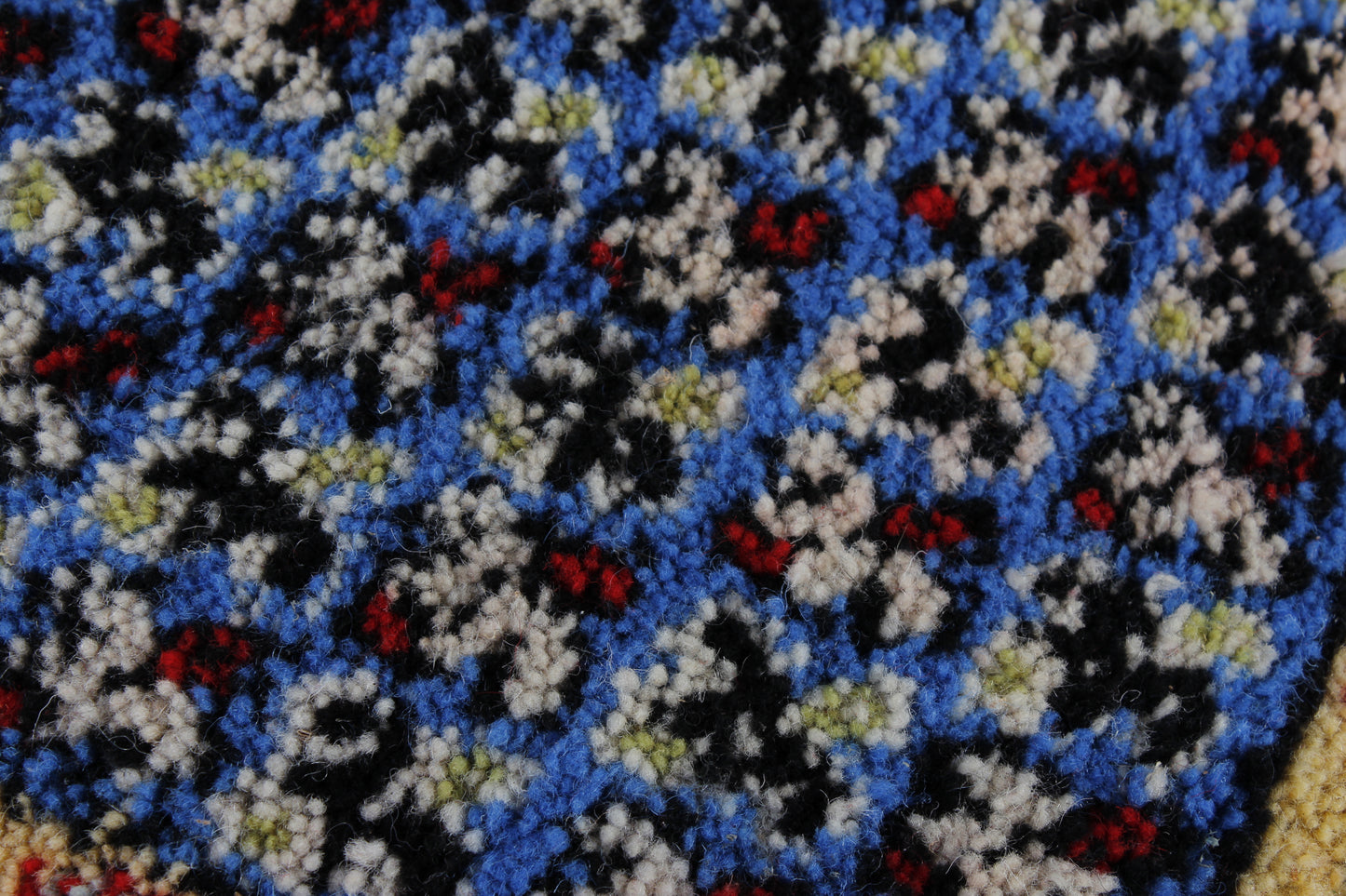 Vintage Berber Teppich Marokko Mid Century Design 60er 70er