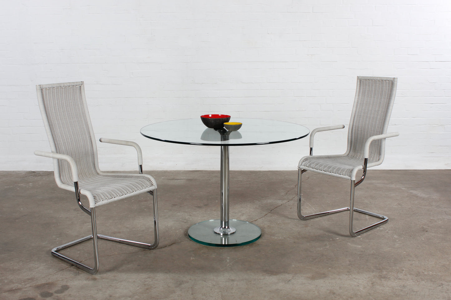 Moderner TECTA D21 Freischwinger Vintage Design Esszimmerstuhl