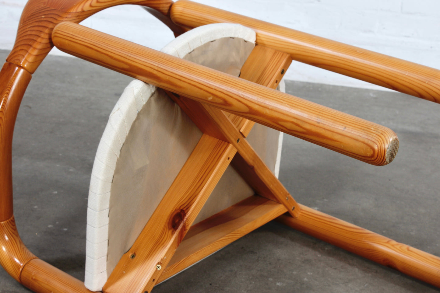 Vintage Stuhl Design Rainer Daumiller Mid Century 70er Boho