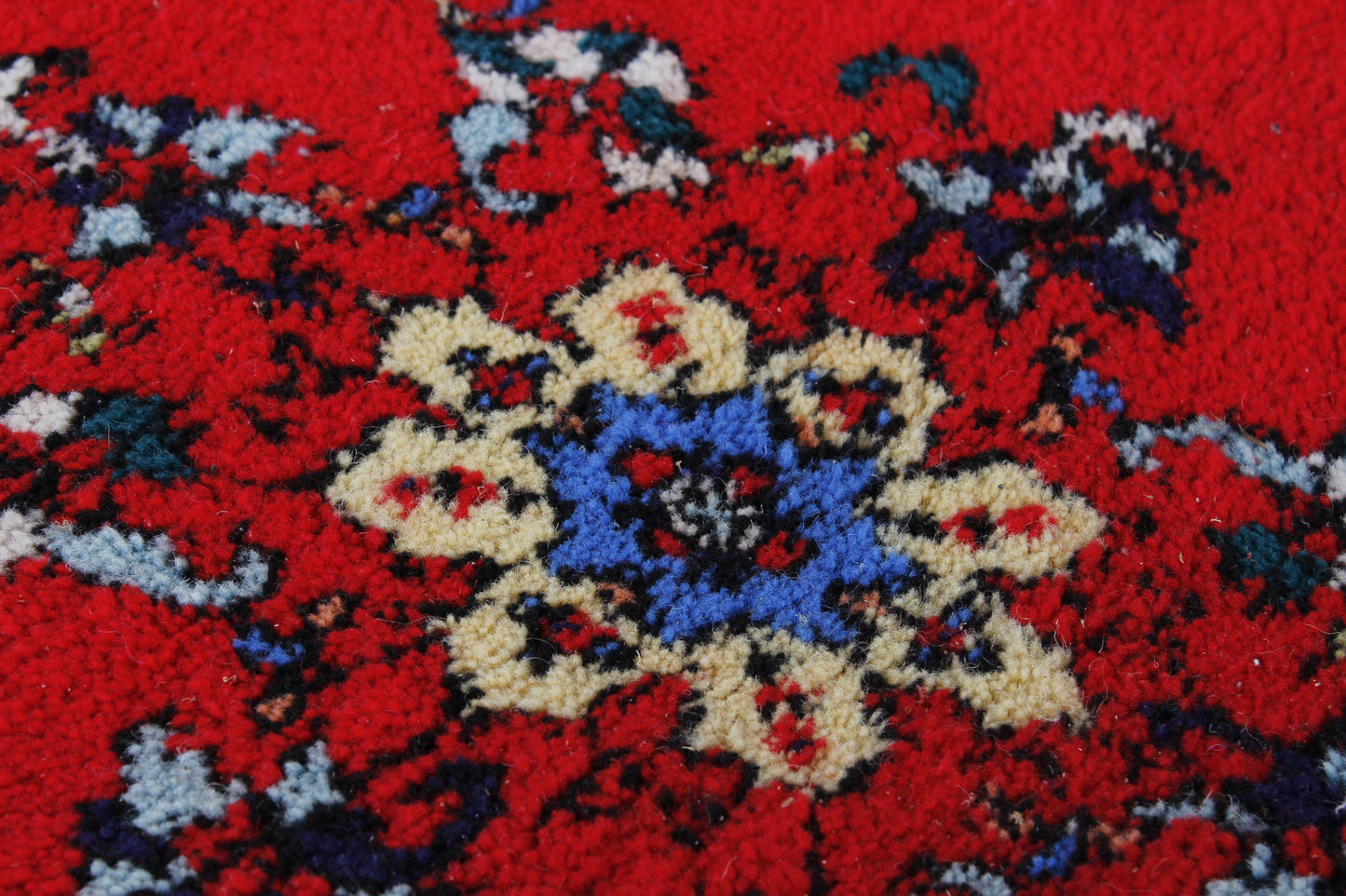 Vintage Berber Teppich Marokko Mid Century Design 60er 70er