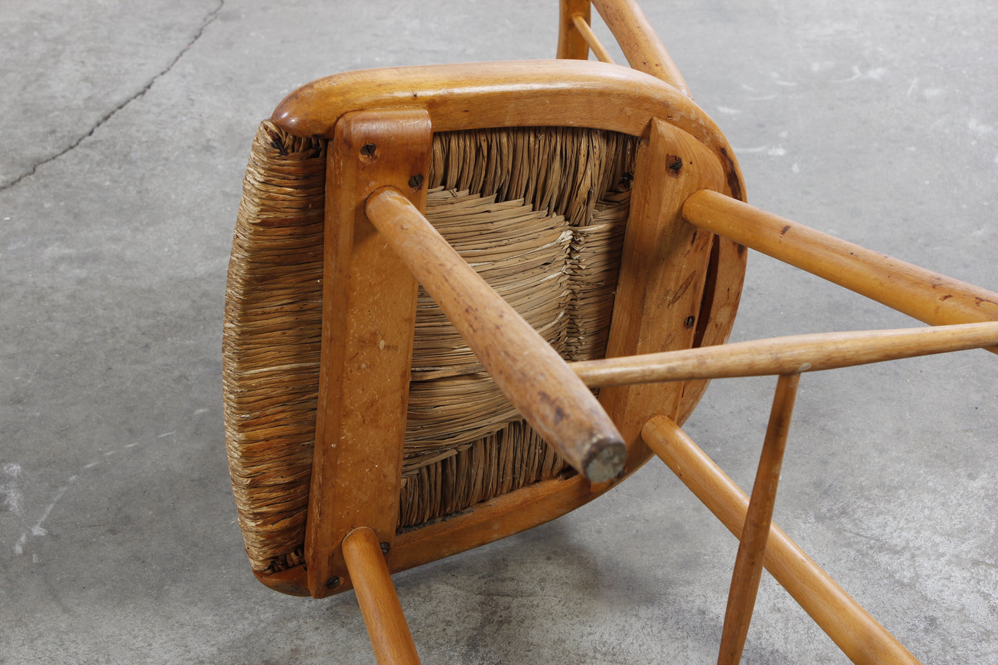 4er Set Speichenstühle von Arno Lambrecht, WKS Serie