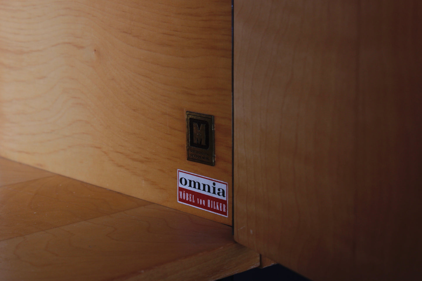 Modulares Wandregal von Ernst Dieter Hilker für Omnia