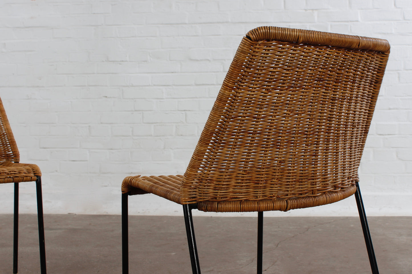 2er Set Stühle von Herbert Hirche für Wilde+Spieth