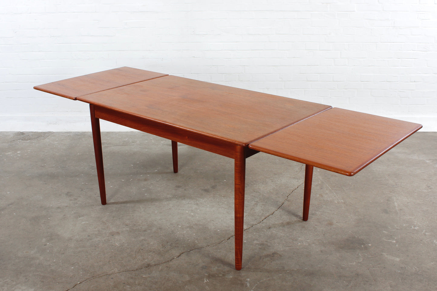 Dänischer Teakholz Esstisch Vintage danish design Mid Century