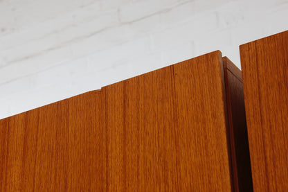 Vintage Teak Behr Schrankwand Mid Century Design 60er 70er