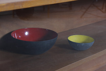 XXL Vintage Nussbaum Vitrine 60er 70er Jahre Kommode