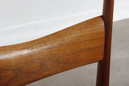 4er Set Teak Stühle von Vestervig Eriksen danish design Vintage