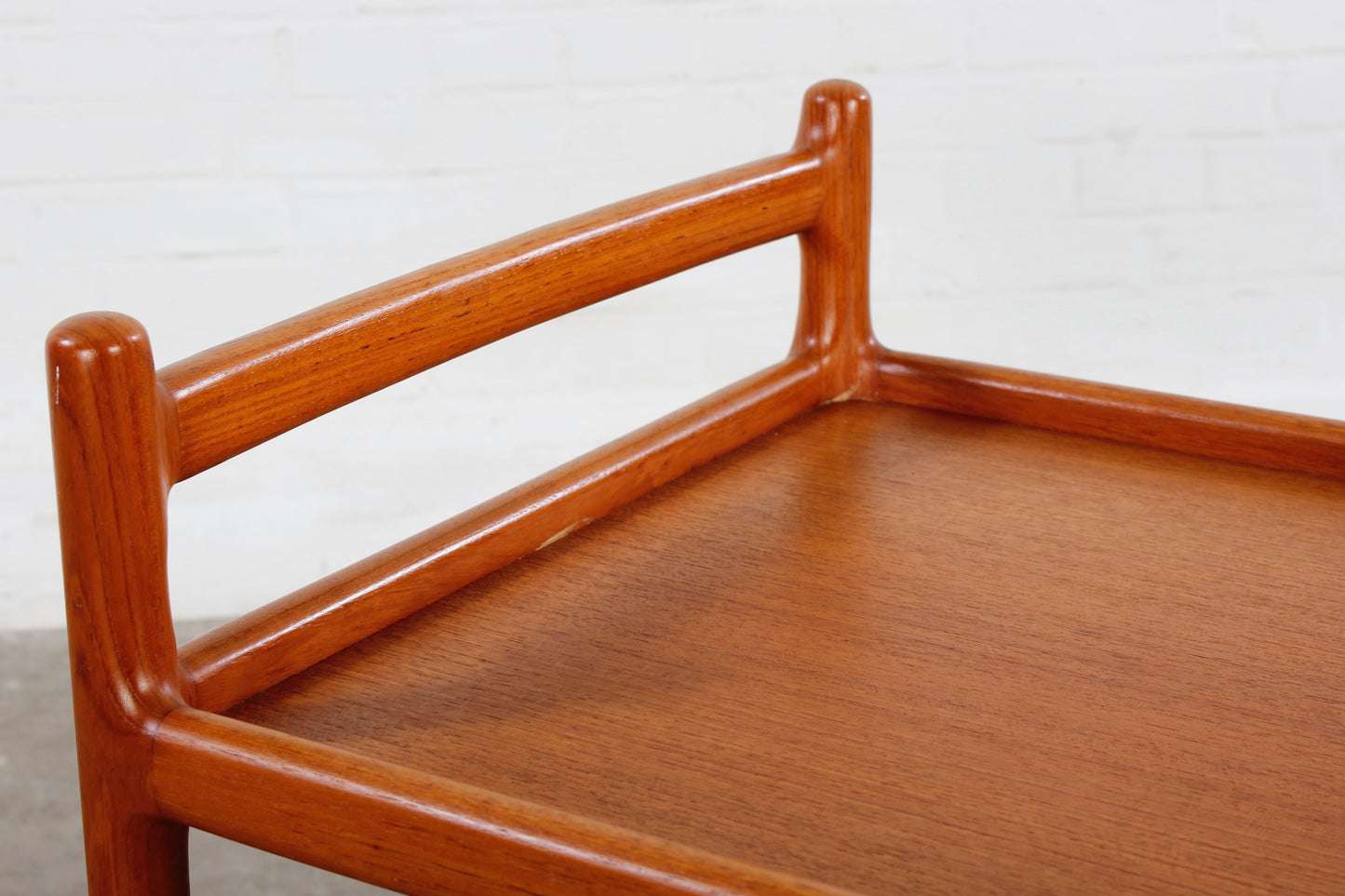 Dänischer Servierwagen aus Teak von Johannes Andersen Trolley
