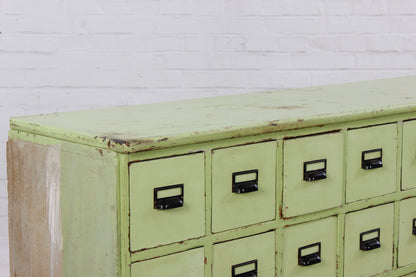 Industrial Vintage Schubladenschrank Apothekerschrank Kommode