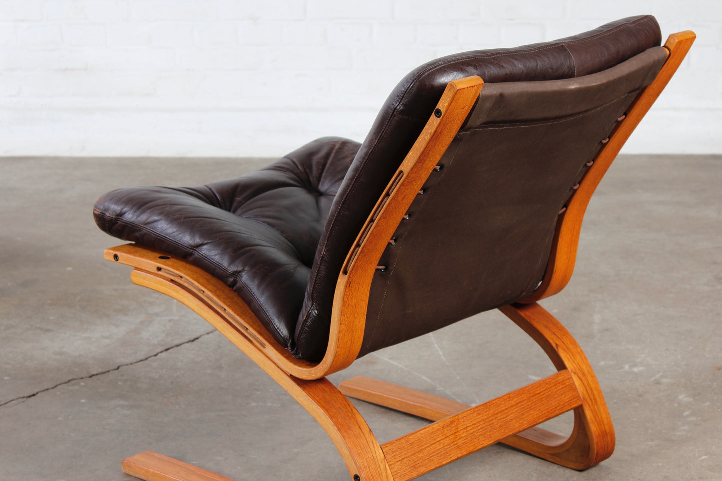 Vintage 2er Set Teak Kengu Chair Sessel Rybo Rykken 60er