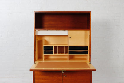 Vintage Teak Sekretär Danish Mid Century Design 60er 70er