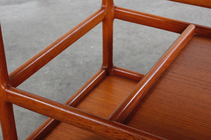 Dänischer Servierwagen aus Teak von Johannes Andersen Trolley