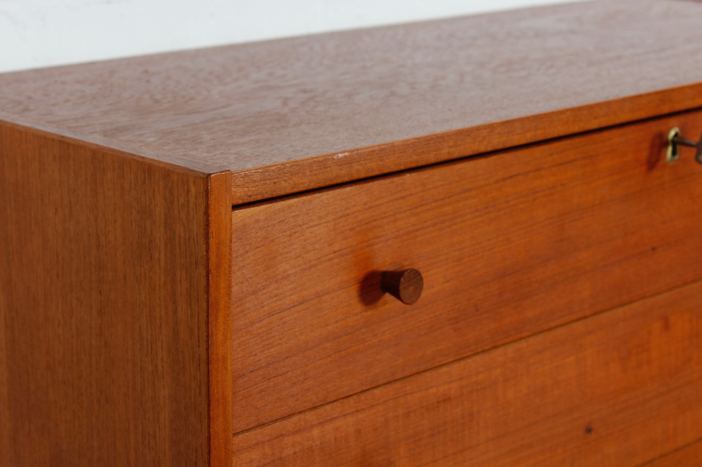 Vintage Teak Wandschrank Kommode Schubladenschrank 60er 70er