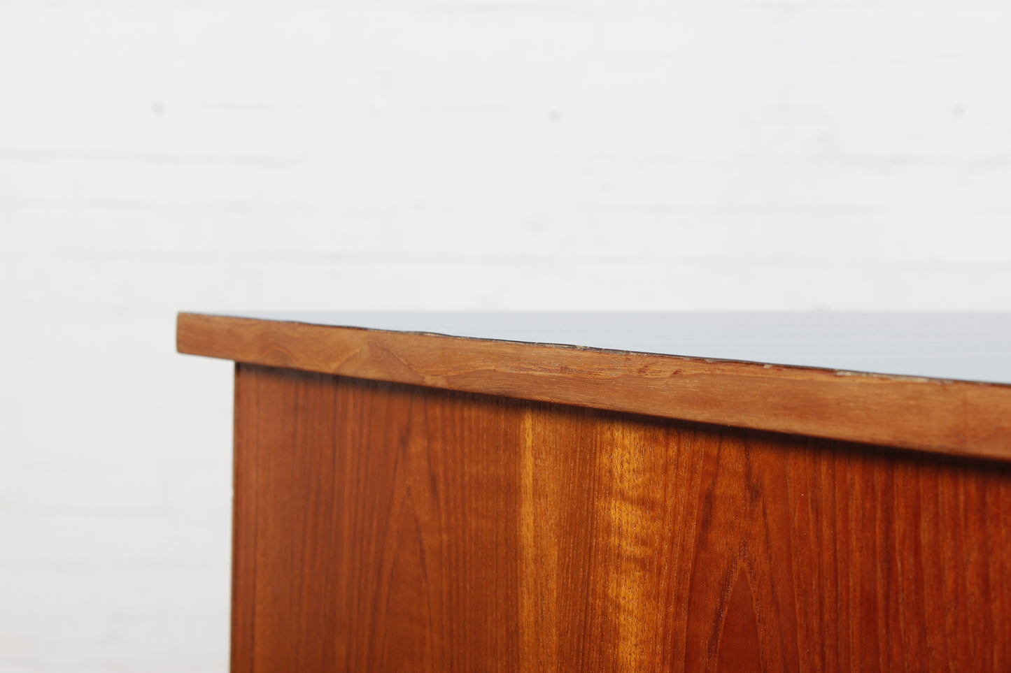 Vintage Teak Schreibtisch Danish Mid Century Design 60er 70er