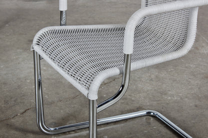 Moderner TECTA D21 Freischwinger Vintage Design Esszimmerstuhl