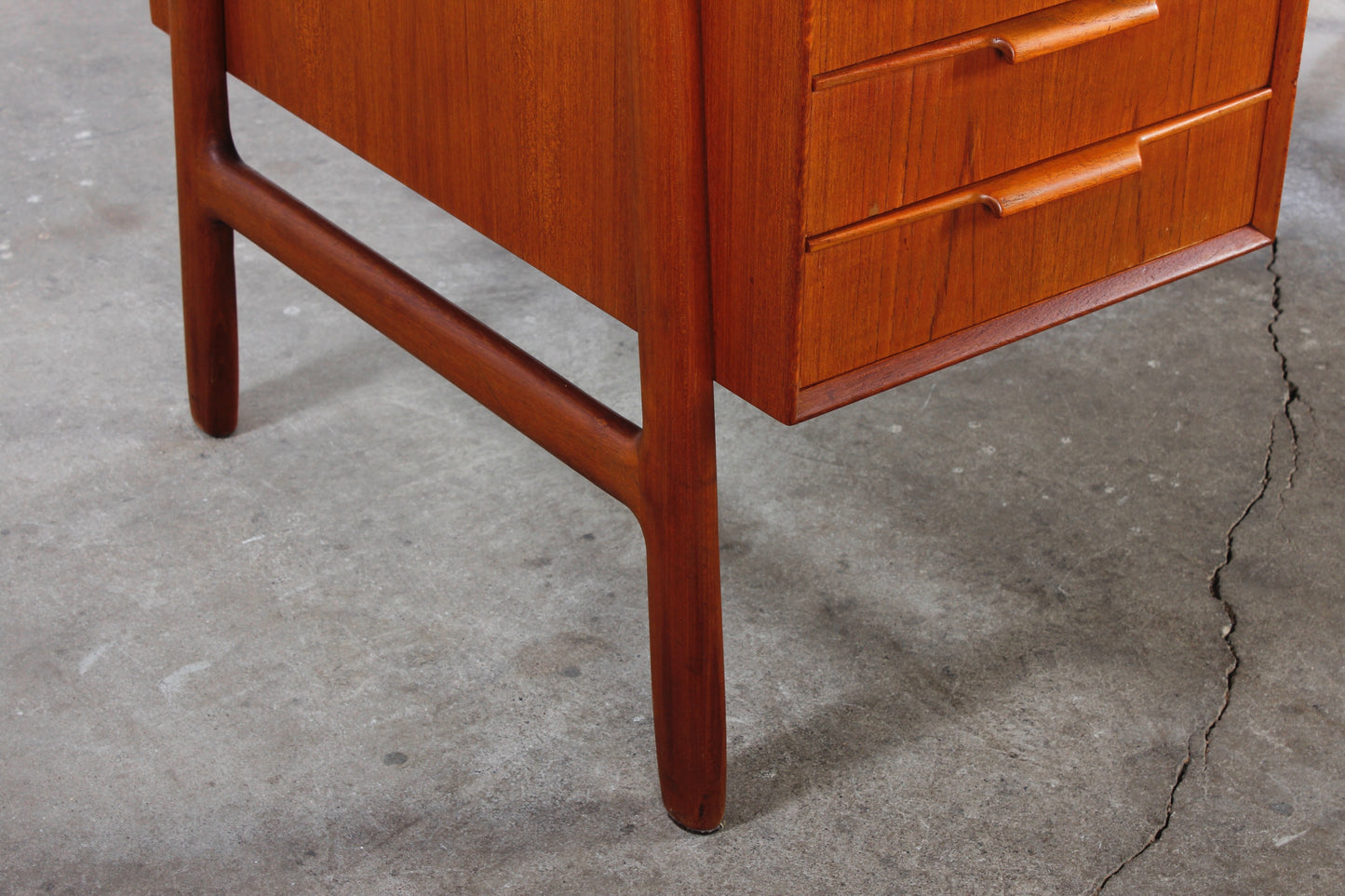 Modell 75 Schreibtisch von Gunni Omann für Omann Jun Teak 60er