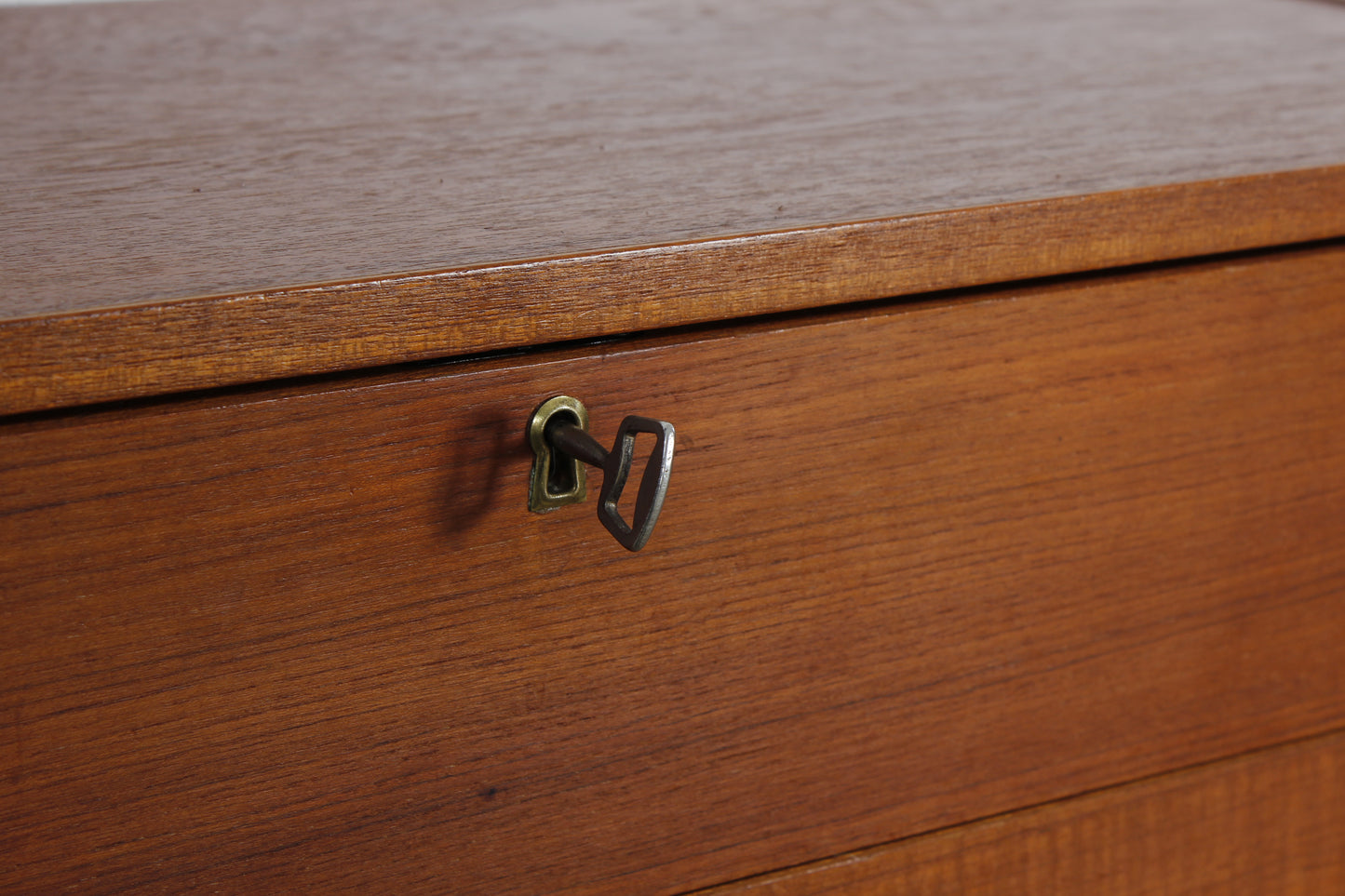 Vintage Teak Wandschrank Kommode Schubladenschrank 60er 70er